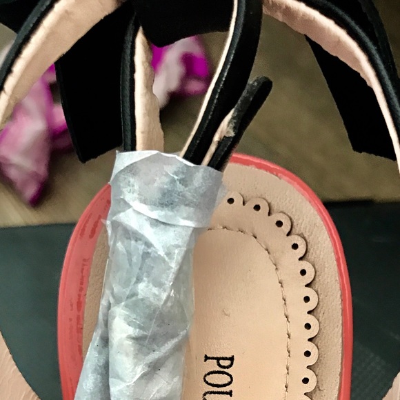 Kitten heels with leather bow strap - Picture 7 of 7